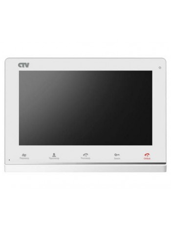 CTV-M4101AHD-W. Цветной монитор видеодомофона 10" формата AHD (LAN / WiFi)